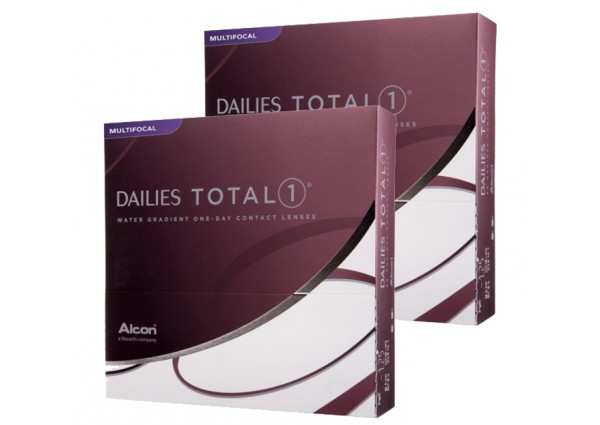 Focus Dailies Total 1 Multifocal 180 Lentes